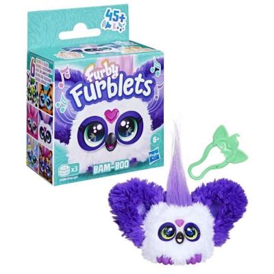 Furby Furblets Bam-Boo: Mini peluche électronique avec plus de 45 sons