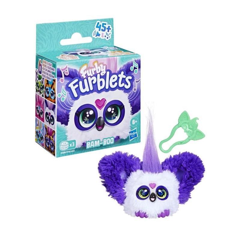 Furby Furblets Bam-Boo: Mini peluche électronique avec plus de 45 sons