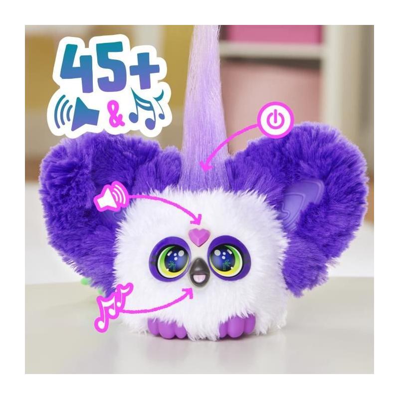 Furby Furblets Bam-Boo: Mini peluche électronique avec plus de 45 sons