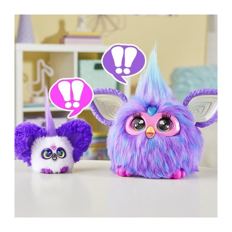 Furby Furblets Bam-Boo: Mini peluche électronique avec plus de 45 sons