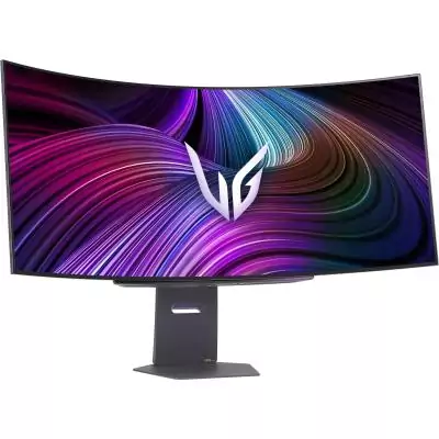 Ecran PC Gamer Incurvé - LG - 45'' - WQHD - 240Hz - Dalle OLED - 0,03ms - Ajustable en hauteur - 45GX90SA-B.AEU