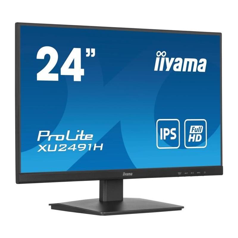 Écran IIYAMA XU2491H-B1 23,8'' FHD IPS 100Hz - Noir