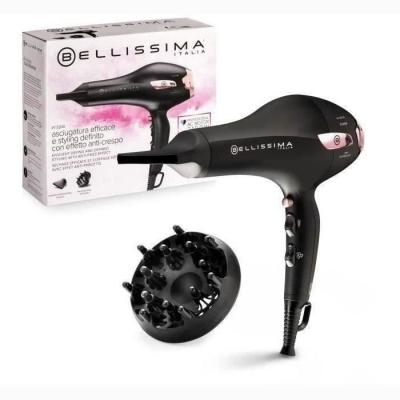 Sèche-Cheveux Bellissima Professionnel Ionique Léger P7 3000 - Concentrateur + Diffuseur