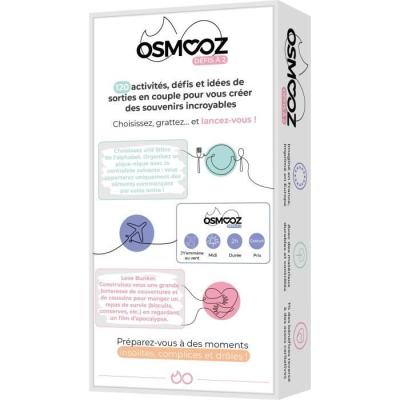 Jeu Couple - Osmooz Défis à 2 - Jeu de Carte Amusant