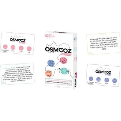 Jeu Couple - Osmooz Défis à 2 - Jeu de Carte Amusant