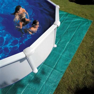 Kit Piscine Hors Sol Acier Ronde Blanche Ø370 x 132 cm - Livrée avec Filtre à Sable et Échelle