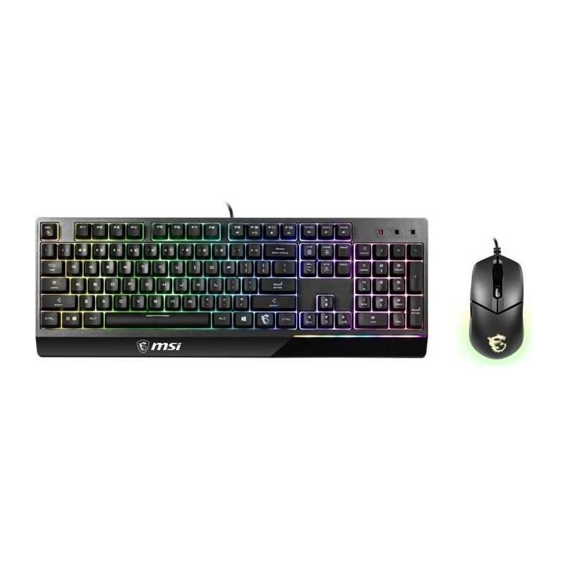 MSI Pack clavier et souris Vigor GK30 Combo - Performance compacte