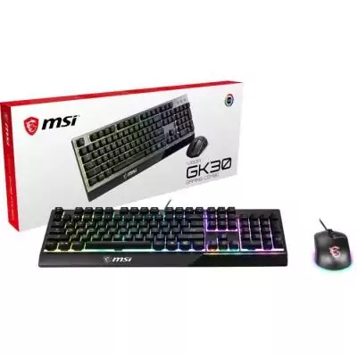 MSI Pack clavier et souris Vigor GK30 Combo - Performance compacte