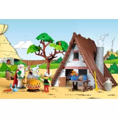 Découvrez la Hutte d'Astérix et Panoramix en format miniature
