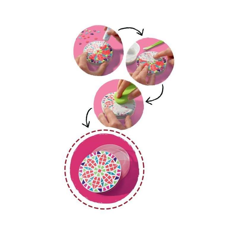 Coffret Maxi Mosaique Ravensburger - Créez 3 objets en mosaïque