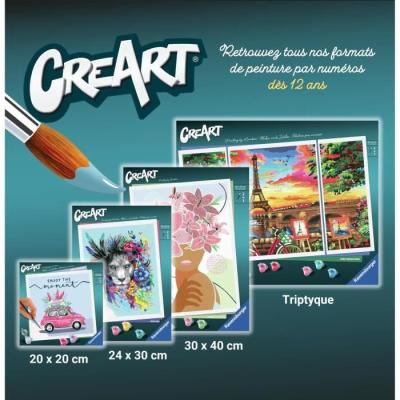 Peinture par numéros EAMES 24x30 cm - Loisir créatif pour adultes dès 12 ans