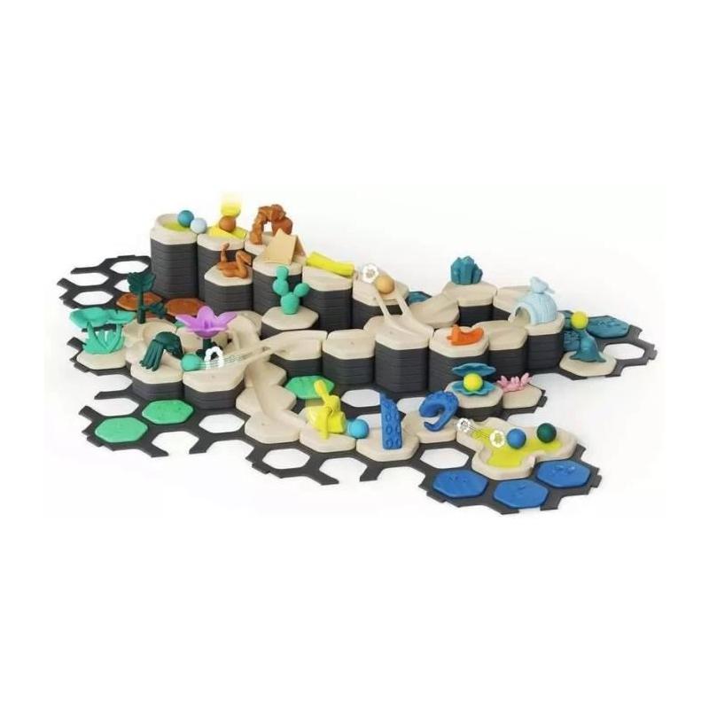 Gravitrax Junior - Starter Set XXL My Planet 184 pièces - Circuit de billes fun