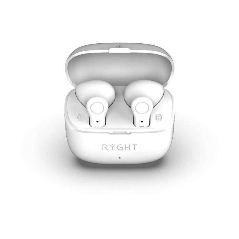 Écouteurs Bluetooth sans fil RYGHT JANTA Blanc - Petit mais puissant