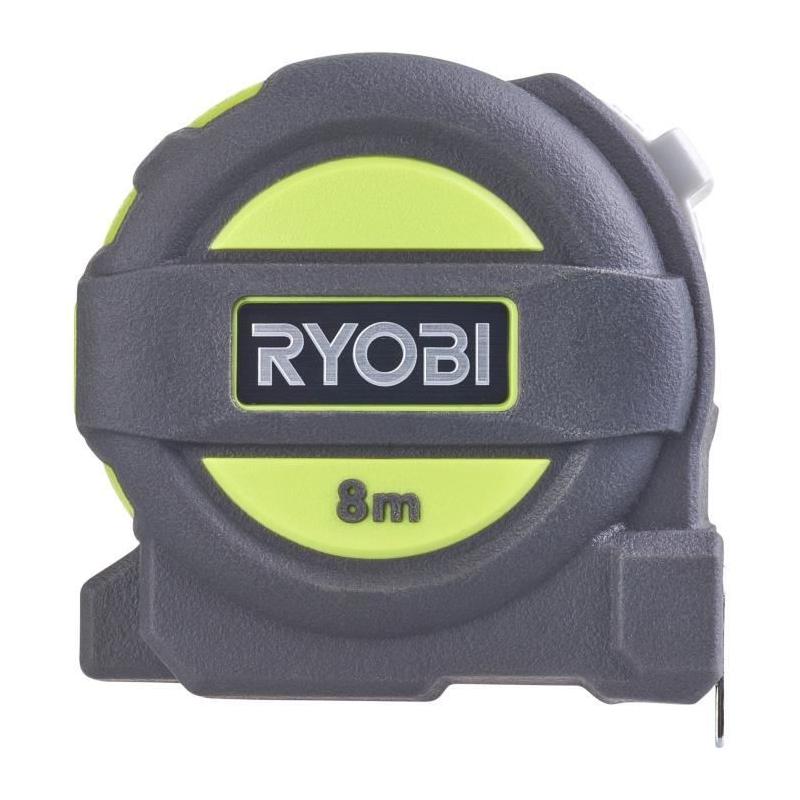 Ruban à mesurer RYOBI 8 m x 25 mm - Pratique et précis