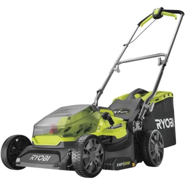 RYOBI - Tondeuse 18 Volts ONE+™ Brushless Ø 37 cm - 2 batteries 4,0Ah - RY18LM37A-240