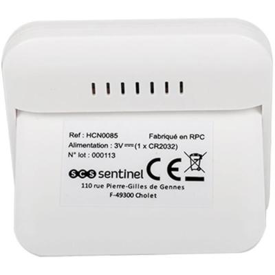 Thermometre-hygrometre - SCS SENTINEL - ThermoHygro - Intérieur - Affichage heure, alarme, hygrométrie, température