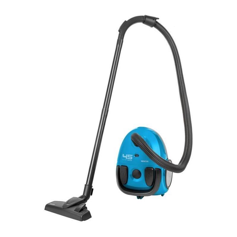 Aspirateur traîneau avec sac SENCOR SVC 45BL-EUE3 - Performant et Compact