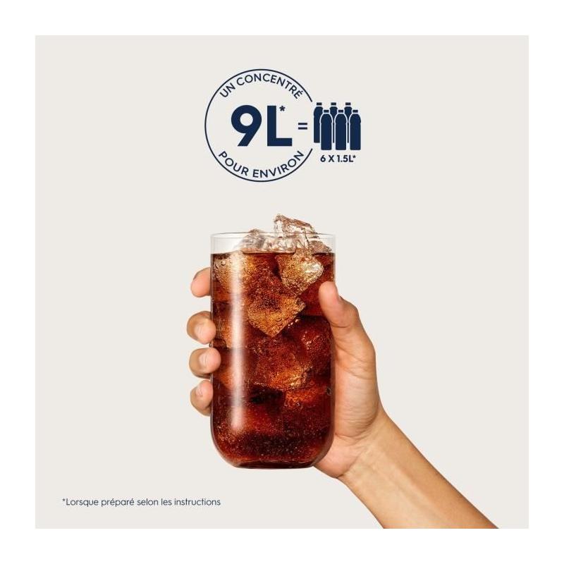 Concentrés SODASTREAM - Lot de 6 Cola - Jusqu'a 54L - 440ml