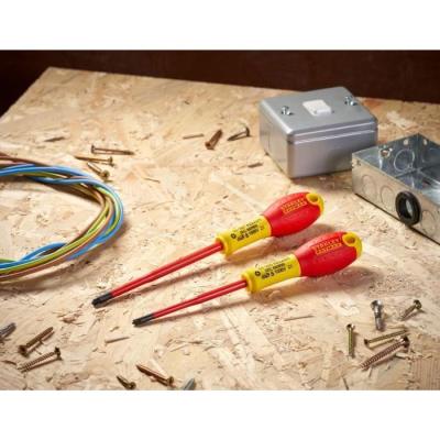 Tournevis isolés 1000V Stanley Fatmax - Fabriqué en France