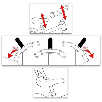 Draisienne Vert - SKIDS CONTROL: Compact et pratique!