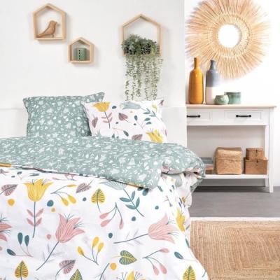Parure de lit 2 pers. TODAY Sunshine 11.44 - 220x240 cm - 100% Coton