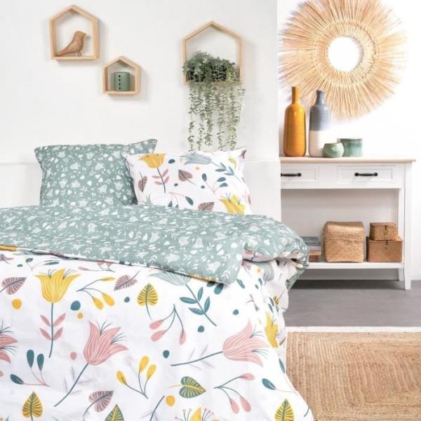 Parure de lit 2 personnes - TODAY - Sunshine 11.44 - 220 x 240 cm - 100% Coton imprimé
