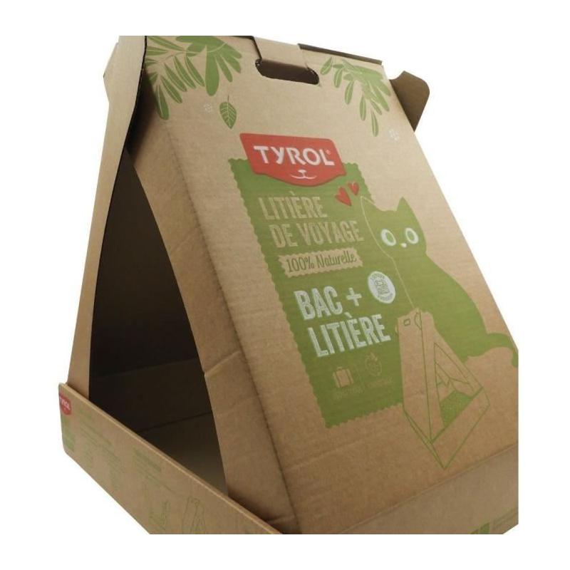Bac à litière de voyage compact - TYROL