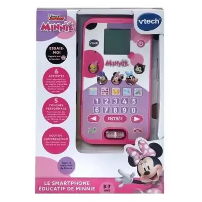 Vtech - Smartphone éducatif de Minnie | Téléphone Jouet Enfant