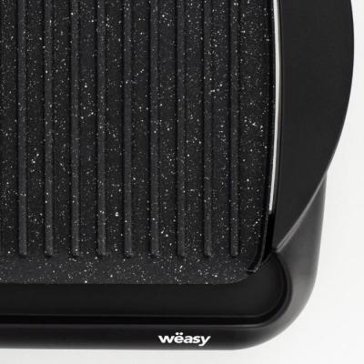 Plancha électrique WEASY STO52 2000W - Effet pierre - Température réglable