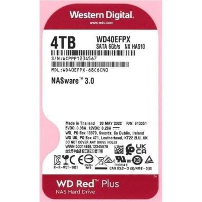 Disque dur Interne WD Red Plus 4To - Dédié NAS