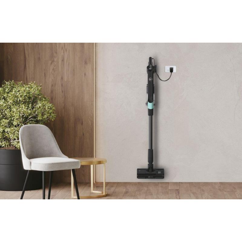 Hoover HF201P 011 Aspirateur balai Batterie Sec EPA Sans sac 1 L 195 W Bleu