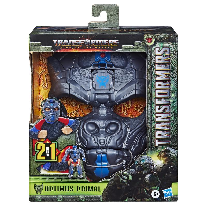 Transformers Rise of the Beasts Masque convertible Optimus Primal 2 en 1
