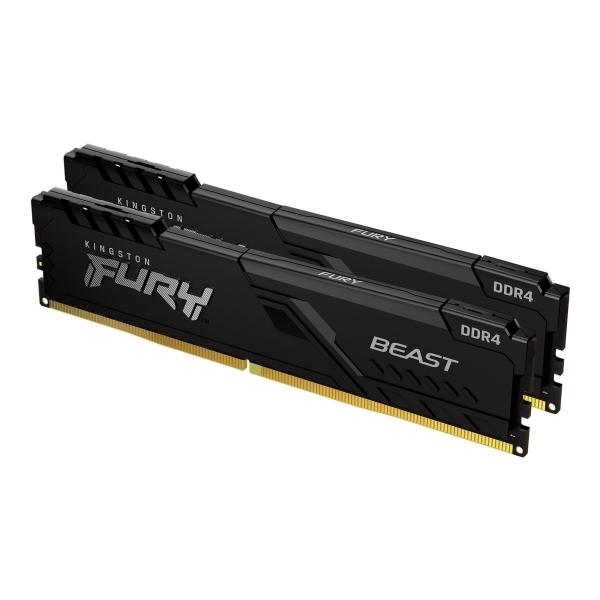 KINGSTON Fury Beast Mémoire - 16Go (2x8Go) - DDR4 - 3200 MHz CL16