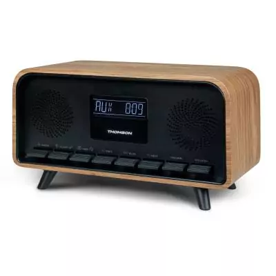 Radio réveil - THOMSON - Bluetooth - DAB - Gamme Vintage Cosy Radio réveil - THOMSON - Bluetooth - DAB - Gamme Vintage Cosy