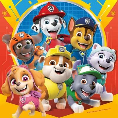 Lot de puzzles enfant Pat'Patrouille - Ravensburger - 3x49 pièces - Prêts à secourir
