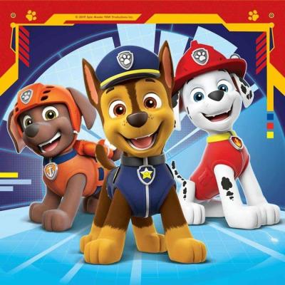 Lot de puzzles enfant Pat'Patrouille - Ravensburger - 3x49 pièces - Prêts à secourir