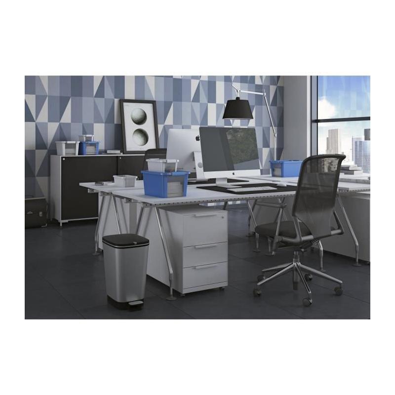 Poubelle à pédale KIS Chic - 42.5L Inox - Design élégant