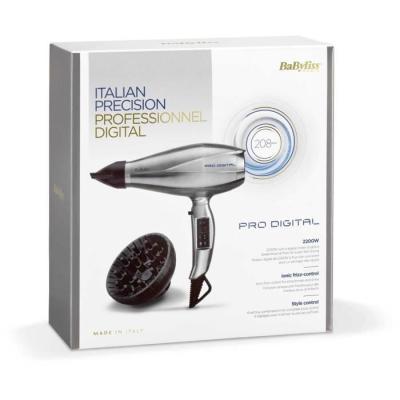Seche-cheveux BaByliss 6000E Pro Digital 2200 - Technologie Ionique