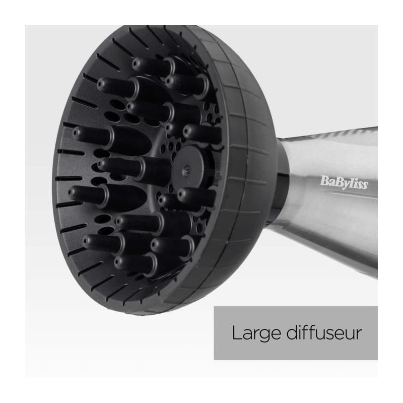 Seche-cheveux BaByliss 6000E Pro Digital 2200 - Technologie Ionique