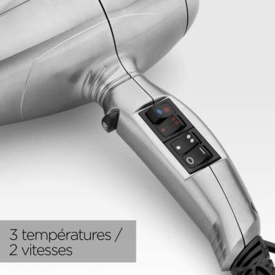 Seche-cheveux BaByliss 6000E Pro Digital 2200 - Technologie Ionique