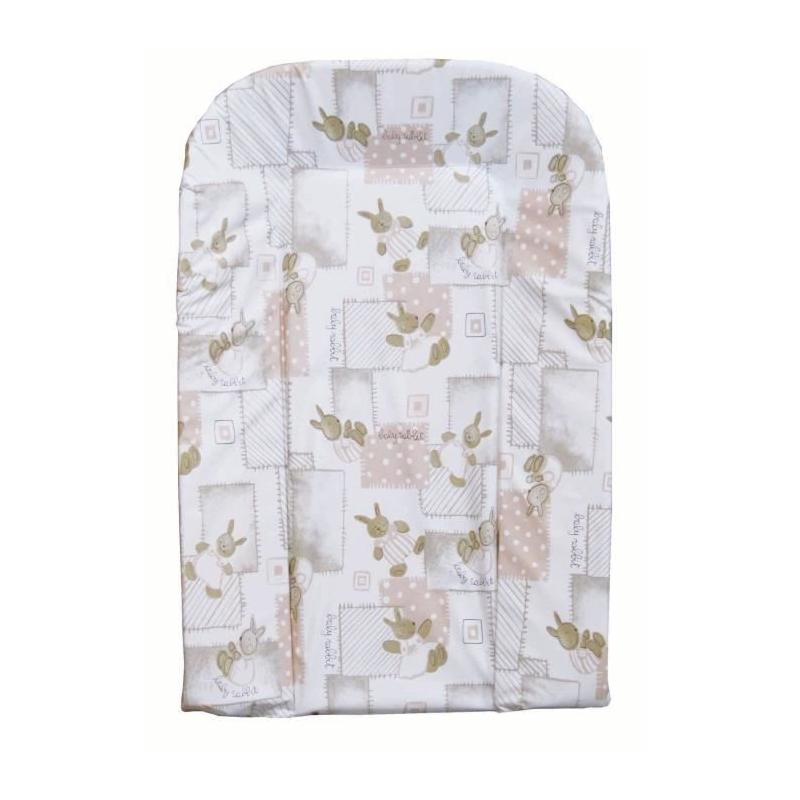Matelas à langer BAMBISOL - Imprimé lapin beige