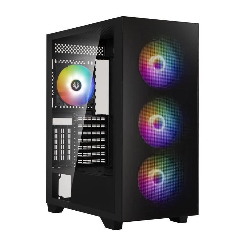 Boîtier PC Bitfenix Flow Noir - Format ATX - Moyen tour