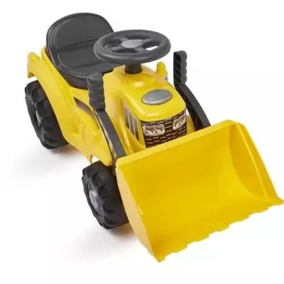 Porteur Tractopelle Jaune ECOIFFIER - Enfant 12-36 mois Porteur Tractopelle Jaune ECOIFFIER - Enfant 12-36 mois