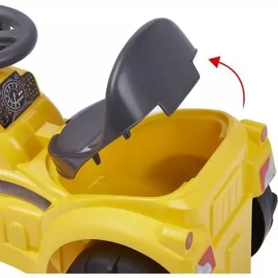 Porteur Tractopelle Jaune ECOIFFIER - Enfant 12-36 mois Porteur Tractopelle Jaune ECOIFFIER - Enfant 12-36 mois