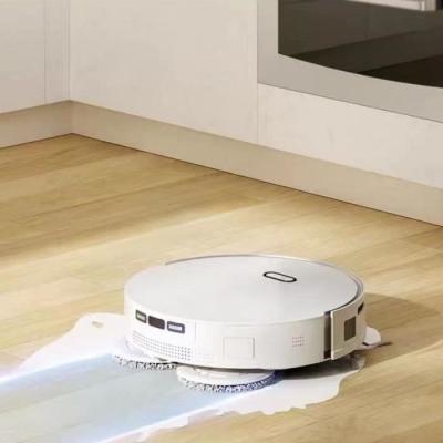 Aspirateur Robot EZICLEAN All In One Z15 Pro - Blanc - 10 000 Pa