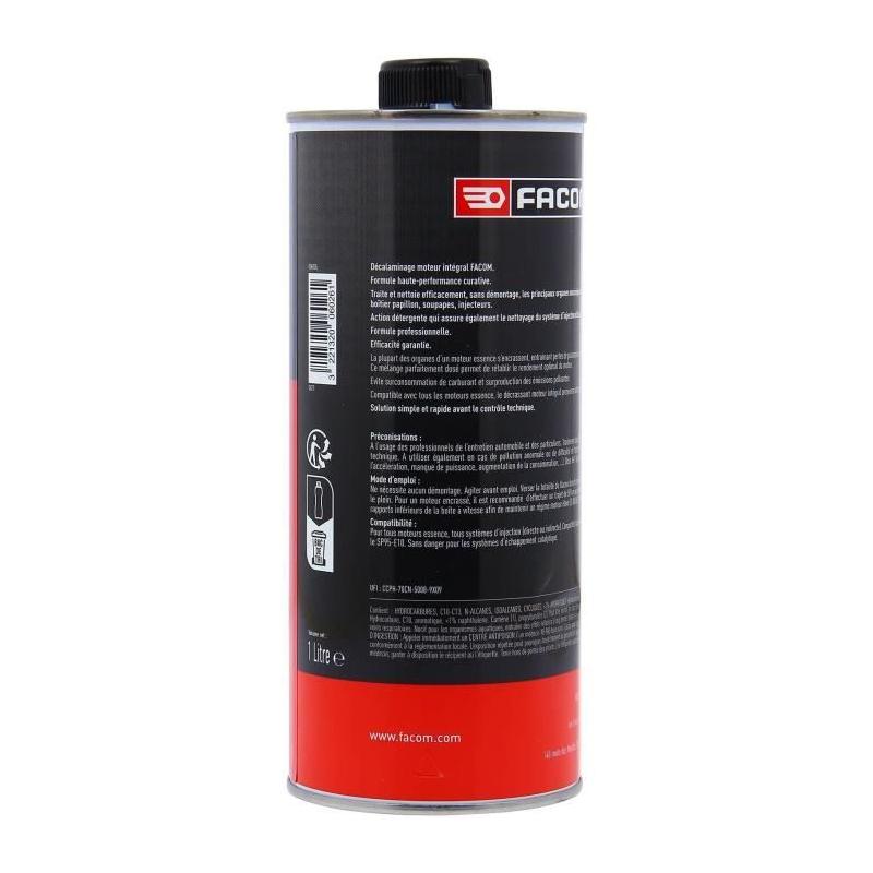 FACOM Huile-Additif 1L: Décalaminage moteur intégral essence - Made in France