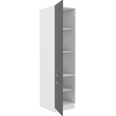 Colonne cuisine PREGO - Décor Gris Graphit - Compact et élégant