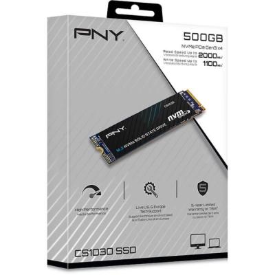 SSD PNY CS1030 - 500 Go M.2 2280 - Compact et Performant