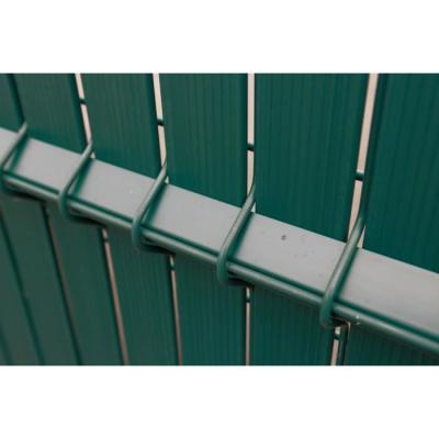 Kit lamelles brise-vue vert pour clôture - Occultant 4/5