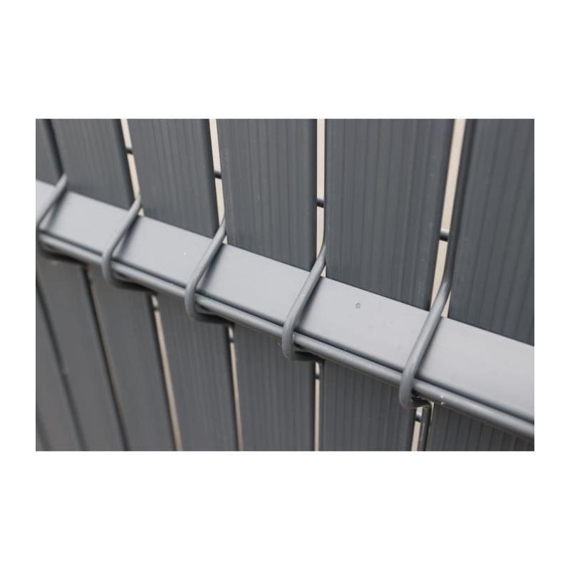 Kit lamelles brise-vue NATURE - Occultant 4/5 - 1,025 x 2,50 m - Anthracite